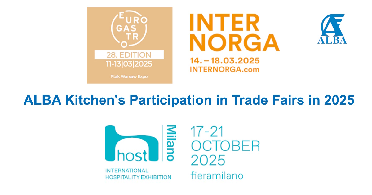 ALBA Kitchen's Participation in International Trade Fairs in 2025